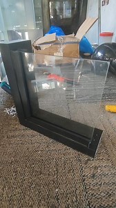 4.1K views · 30 reactions | sample of fixed glass window using aluminium tubular 1-3/4"x4" with yc38 series perimeter frame ang moulding big #reelschallengereelschallenge #reelsviralシ # | R.A. Glass | Facebook