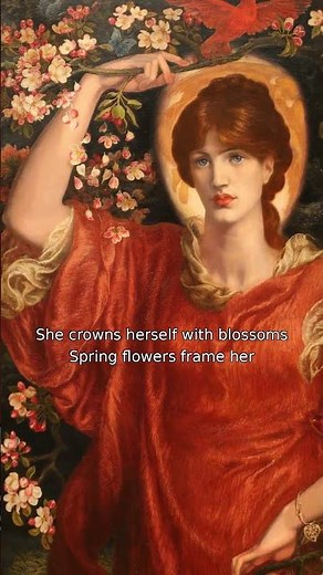 A Vision of Fiammetta by Dante Gabriel Rossetti #art #painting