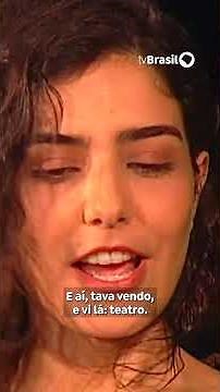 #EBCArchive | Letícia Sabatella tells how she chose an artistic career.