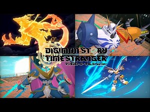 Royal Knights Showcase - Special Attacks & Victory Poses | Digimon Story Time Stranger