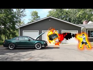 How to 351W Small Block Ford Engine Swap Into SN95 New Edge Mustang (5.8L V8 400HP)