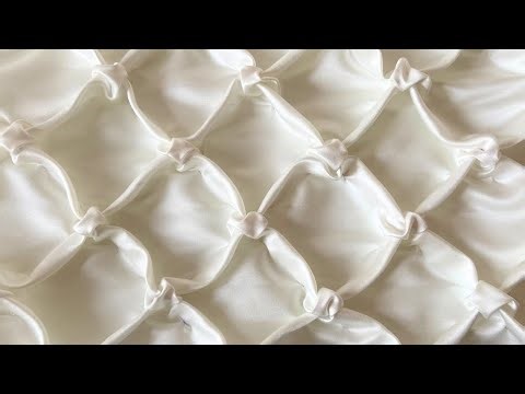 DIAMOND SMOCKING | Smocking Tutorial | Textiles Technique | Didsbury Art Studio