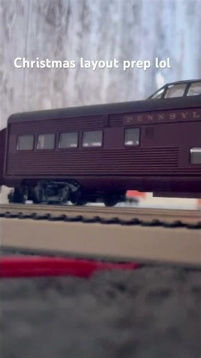 Christmas layout prep.