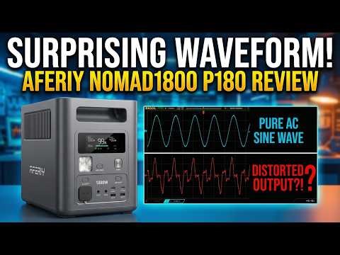 Aferiy AF-P180 Portable Power Station Review - Shocking Sine Wave!