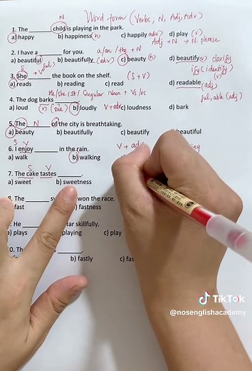 Phân Biệt Adj, Adv, N, V Trong Tiếng Anh: Học Tiếng Anh Cơ Bản
