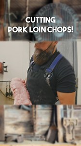 12K views · 135 reactions | Cutting Pork Loin Chops Full video on our YouTube channel. (YT Link in comments) #reels #reelsinstagram #video #viral #trending #butcher #butchering #youtube #pork #pig #hog #meat #howto #diy #reelsfb | Seth Perkins | Facebook