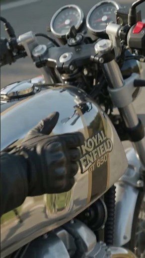 🏍️ Royal Enfield GT 650 Review 🔥 Power, Style & Performance! #Shorts