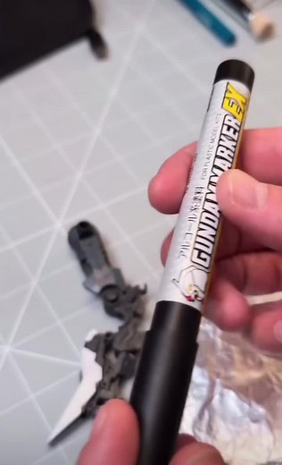 #gundam #painting #silver