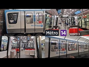 Le premier MP14 sur la ligne 14.