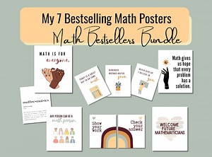 Math Bestsellers Bundle: 7 Bestselling Listings From the Math Section of My Shop Included - PDF Format - Etsy Canada
