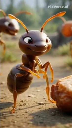 Little Ant Found Bread… What Happened Next Is Amazing! 🐜😱 #shorts