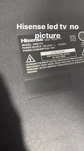 43 inches Hisense led nawalan ng picture done palit new backlight’s #TvRepairHomeService #tvrepairservice #TVRepair #tvtech #TVTechnician #technician | Emmanuel Flores