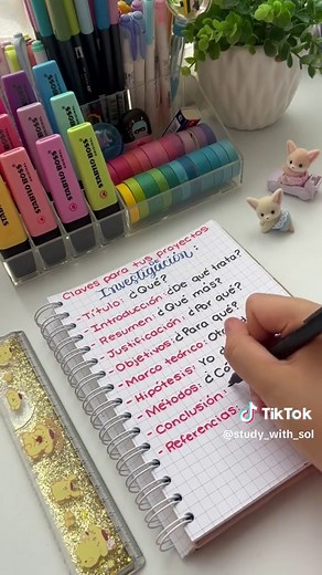 Tips para hacer tus investigaciones ☺️☝️ #studywithsol #artistatiktok #lettering #caligrafia #ideasdeportadas #estudiantes #tipsparaestudiantes #regresoaclases #fyp