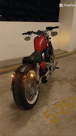 Custom Yamaha Virago XV535 Bobber Style Motorbike Showcase