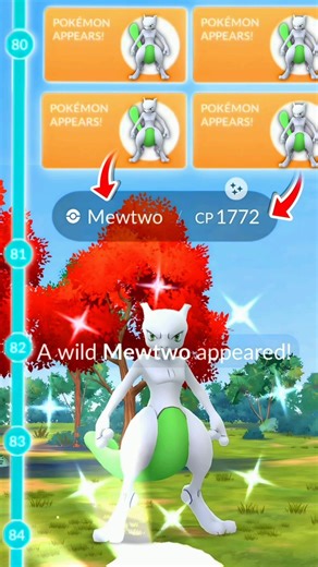 Extreme!🤯Shiny Mewtwo from Go Pass Is Amazing in pokemon go #shorts