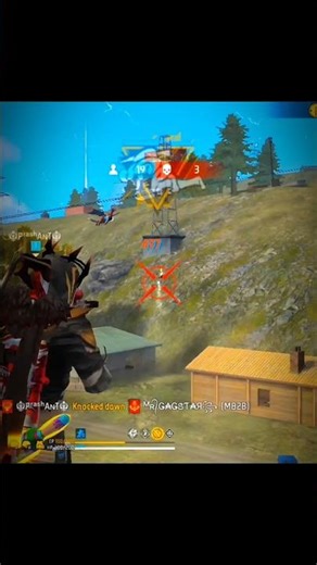 All Headshot Is Crazy With #AWM 🤯 // #freefire #shorts #b2k #awm_headshort