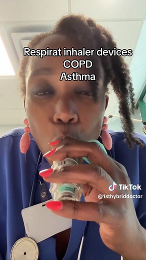 Demonstrating Respimat inhaler devices is easy. Did your pulmonologist show you how to use your respimat inhaler? Your doctor? Your respiratory therapist? Your nurse? Your pharmacist? Proper inhaler technique is key is an important component to improving your respiratory illness. This is only for educational purposes. If this was helpful please like, share and follow me. #S#Spirivas#streverdis#stioltodemo #d#diyf#fypa#abcc#copds#shortnessofreath #d#doctorsM#MDr#respiratorytherapistn#nursesa#asth