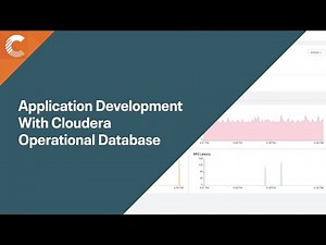 Application development with Cloudera Operational Database