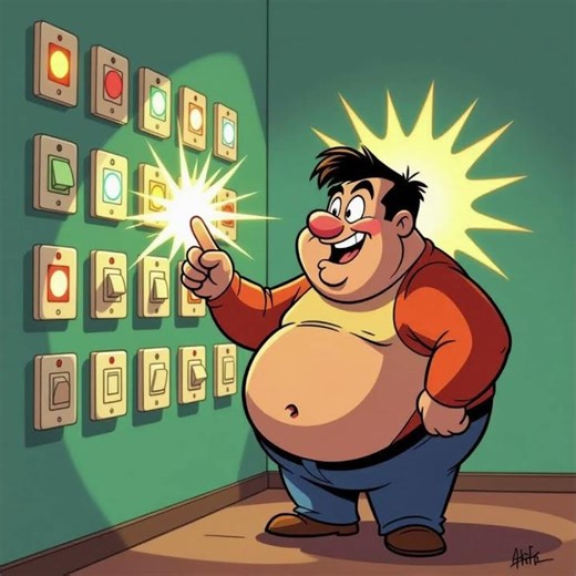 The guy from the set of Stranger Things who gets paid to flick lights on and off. #strangerthings