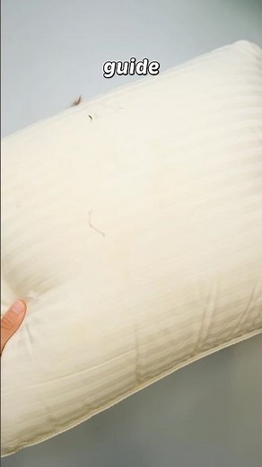 Clean A Pillow In Less Than 5 Minutes! A Dry Cleaners Guide #cleaningday #cleanhabits