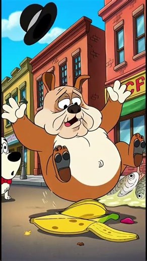Droopy Dog's 'Gone Fishing' Fiasco: A Banana Peel Ballet & Pie-tastrophe!