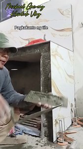 Pagkakanto ng tile #construction #tips #technique #tutorial #creative #ideas #tiles #setter #project #skills #workers | Michael Goc-ong Kasolido Vlog