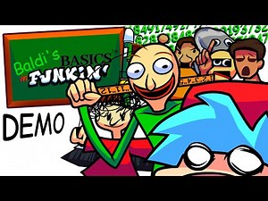 Baldi's Basics In Funkin' Full Week DEMO - Friday Night Funkin' Mod
