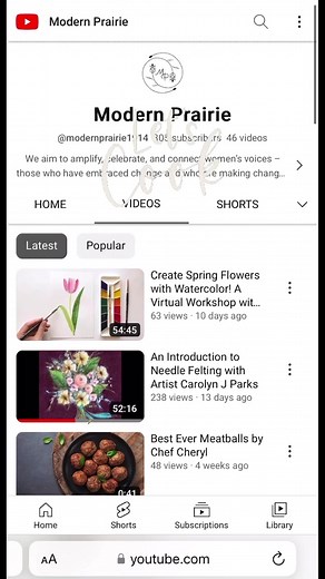 Saturday learning with a twist! Explore our YouTube channel for a variety of enriching content - from watercolor 🎨 tutorials to empowering videos and pasta 🍝 making classes. Join us as we expand our horizons and pick up new skills. Who knows, you might just find your weekend inspiration here! https://m.youtube.com/@modernprairie1914/videos#modernprairie #Saturday #Saturday-learning #youtube #youtubechannel #youtubevideo #weekend #neverstoplearning #pasta #pastalover #MelissaGilbert | officialm