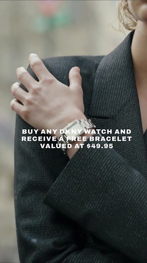Channel Manhattan's energy with DKNY watches at Shiels. Buy any DKNY watch and we'll gift you a matching bracelet worth $49.95. Discover timeless designs that move from desk to dinner, boardroom to bar. ✅ Authorised dealer 🛍️ Shop online, click & collect or in-store 💳 Multiple finance options 👉 shiels.com.au/dkny-watches *Ts, Cs & Exclusions Apply | Shiels Jewellers