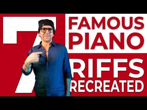 Top 7 Most Famous Piano Riffs Recreated