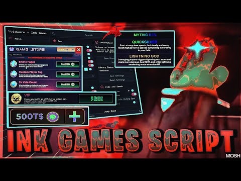 Ink Game Script *NO KEY* 2025 – Auto Win Every Game, Glass ESP & Kill Aura (PC & Mobile)