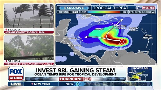 Hurricane Hunters set to investigate Invest 98L as system becomes better organized