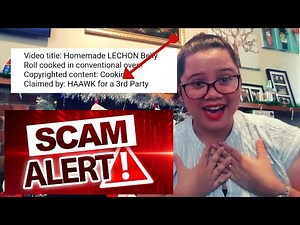 HAAWK for a 3rd Party🚫SCAM!! How to remove Copyright Claim from video?