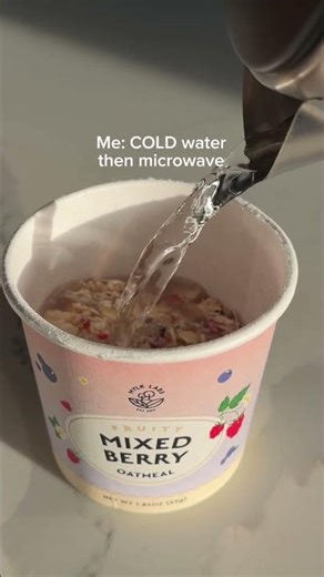 tell me why nobody reads the instructions 🫠 hot water + microwave = explosion