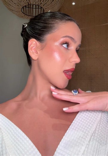 wedding makeup reveal 🤍