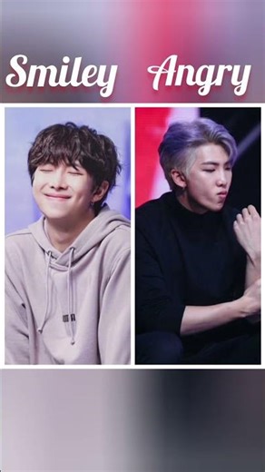 BTS Members Smiley And Angry Mood #bts #kpopgroup #support #subscribe