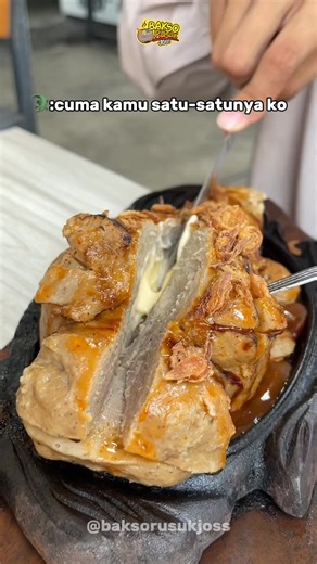 Bakso biasa udah lewat, siapa netijoss yang berani makan bakso buaya, cuss langsung ke Bakso Rusuk Joss, the one and only bakso-bakso unik, viral dan fenomenal 😍 | Bakso Rusuk Joss