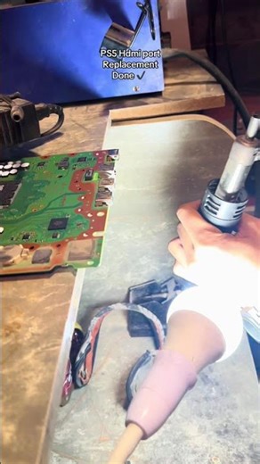 PS5 Hdmi port replacement done by PGs repair #karachi #gaming