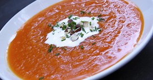 Velouté de butternut aux noisettes