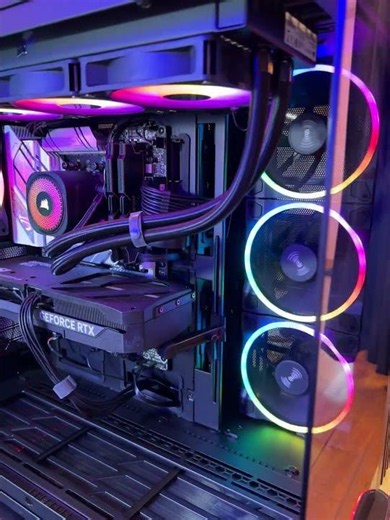 Montage de la config en cours #gamingpc #informatique #pcbuild