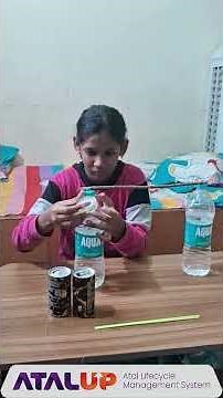 Air Pressure Experiment | Bernoulli’s Principle Experiment | 21 Days STEM Challenge | ATALUP |