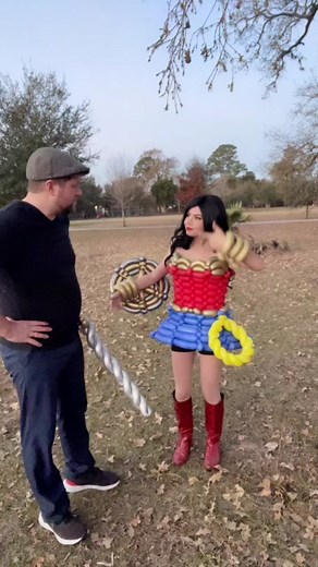 Incredible Wonder Woman Cosplay by Balloon Josh