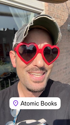 Go to @atomicbooks in Baltimore to pick up my Eisner-nominated issue of So Buttons. | Jonathan Baylis