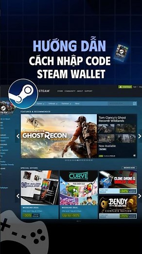 Instructions on how to enter Steam Wallet codes #steam