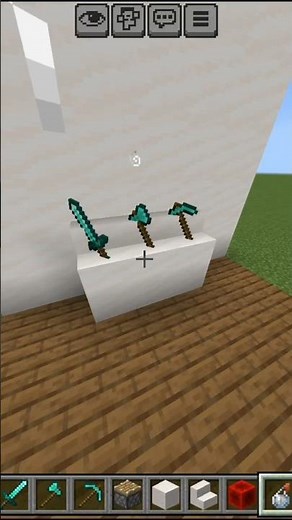Minecraft Tools Showcase Build Hack #shorts