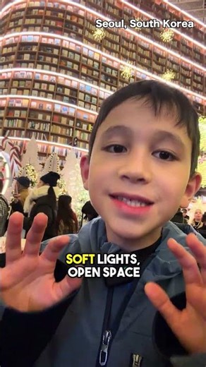 A 13-Meter-Tall Library Hidden Inside Seoul That Feels Almost Unreal