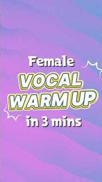 [Vocal Warm-up] Major Triads Vocal Warm-up for Women - Part 2
