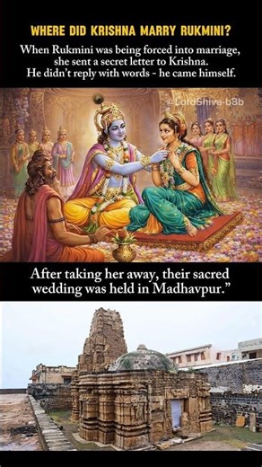The Real Place of Krishna & Rukmini’s Wedding 💛