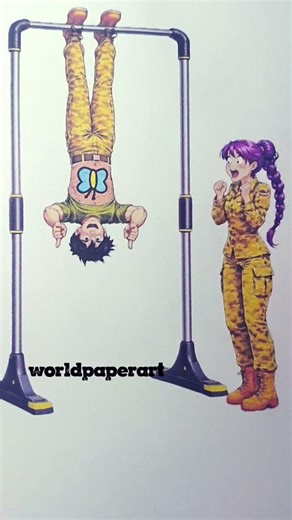 K-pop DemonHunters Jinu X Rumi Military Dance Trends #kpopdemonhunters #trending