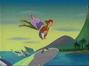 Return to Neverland (2002) - "Flight Through Neverland" Scene [VHS Capture]
